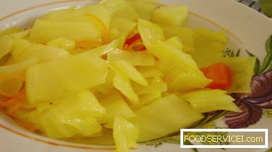 Pickled Cabbage with Turmeric