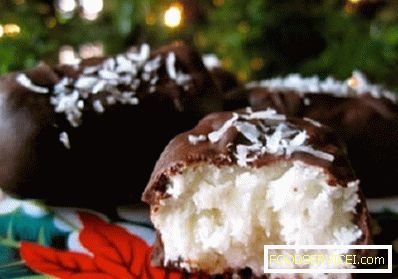 Bounty Chocolates with Coconut and Chocolate