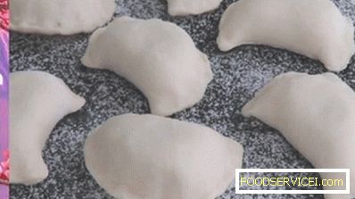 The most tender dough for dumplings