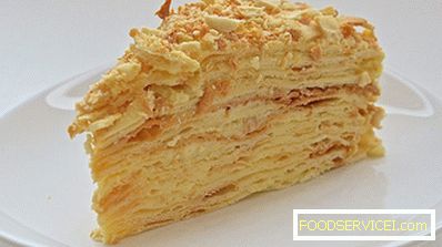 Napoleon cake - the same recipe