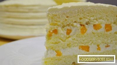 Gorgeous lemon sponge cake