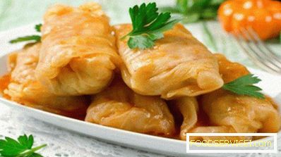 A delicious recipe for lean stuffed cabbage with mushrooms